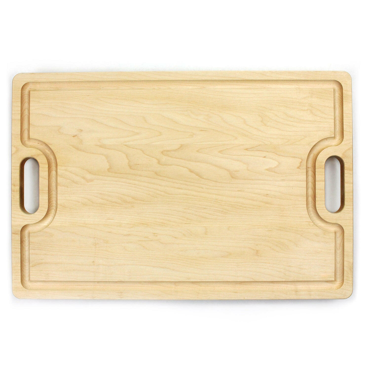 Large cutting board with juice groove