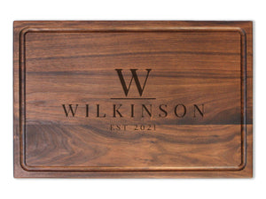 Personalized Cutting Board, Custom Charcuterie Board, Mother’s Day Gift, Wedding Gift, Made in The USA