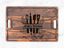 Load image into Gallery viewer, Personalized Mothers Day Cutting Board, Custom Gift for Wife, Monogrammed Gifts for her, Personalized Mother&#39;s Day Gift, USA Made