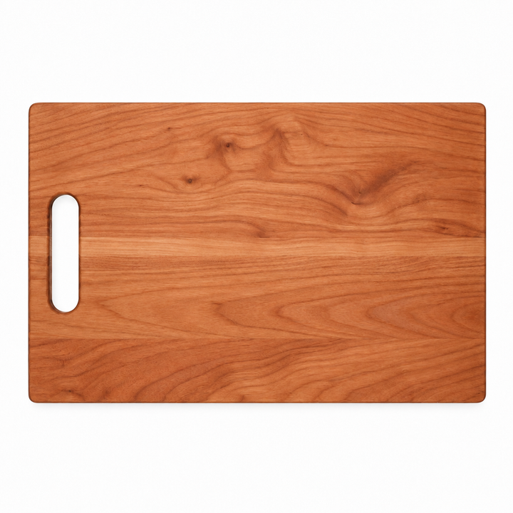 16 × 10.5 Cherry / No Groove / Single Handle — top view