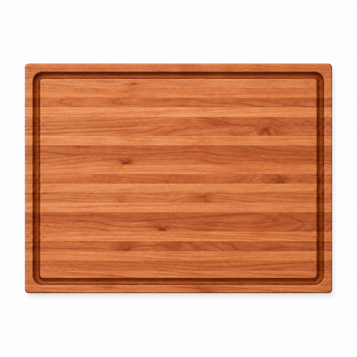 20 × 15 Cherry / Top Juice Groove / No Handles — top view