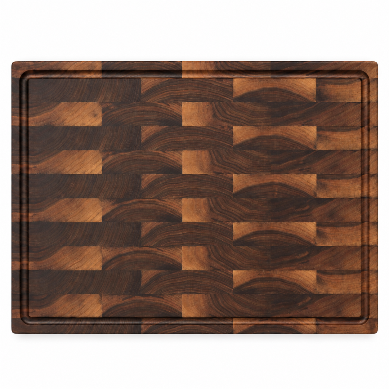 20 × 15 Walnut End Grain / Top Juice Groove