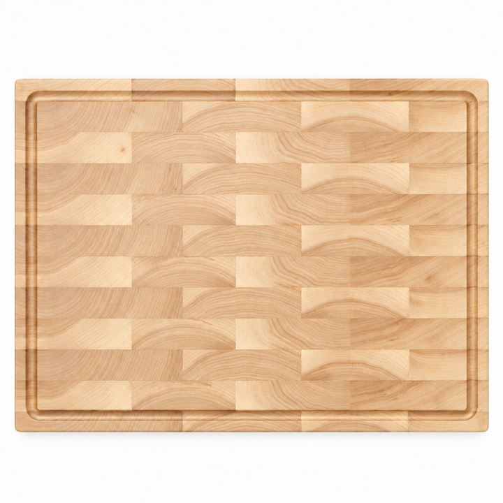 24 × 18 Maple / Top Juice Groove / No Handles — top view