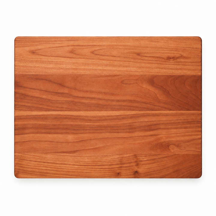 24 × 18 Cherry / No Groove / No Handles — top view