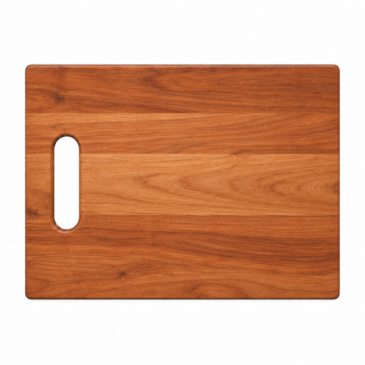 12 × 9 Cherry / No Groove / Single Handle — top view