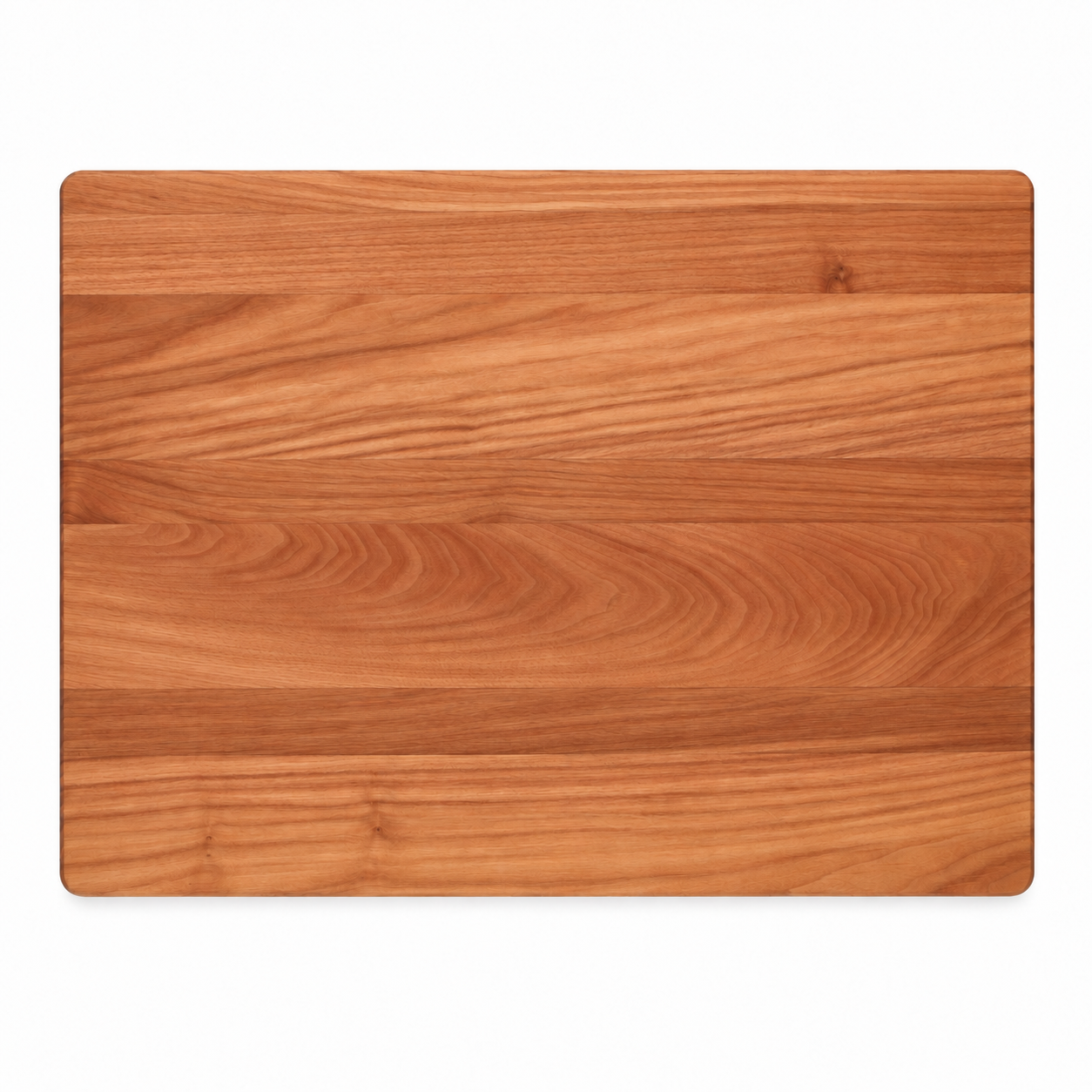 24 × 18 Cherry / No Groove / No Handles — top view