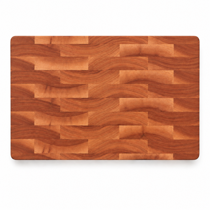 18 × 12 Cherry / No Groove / No Handles — top view