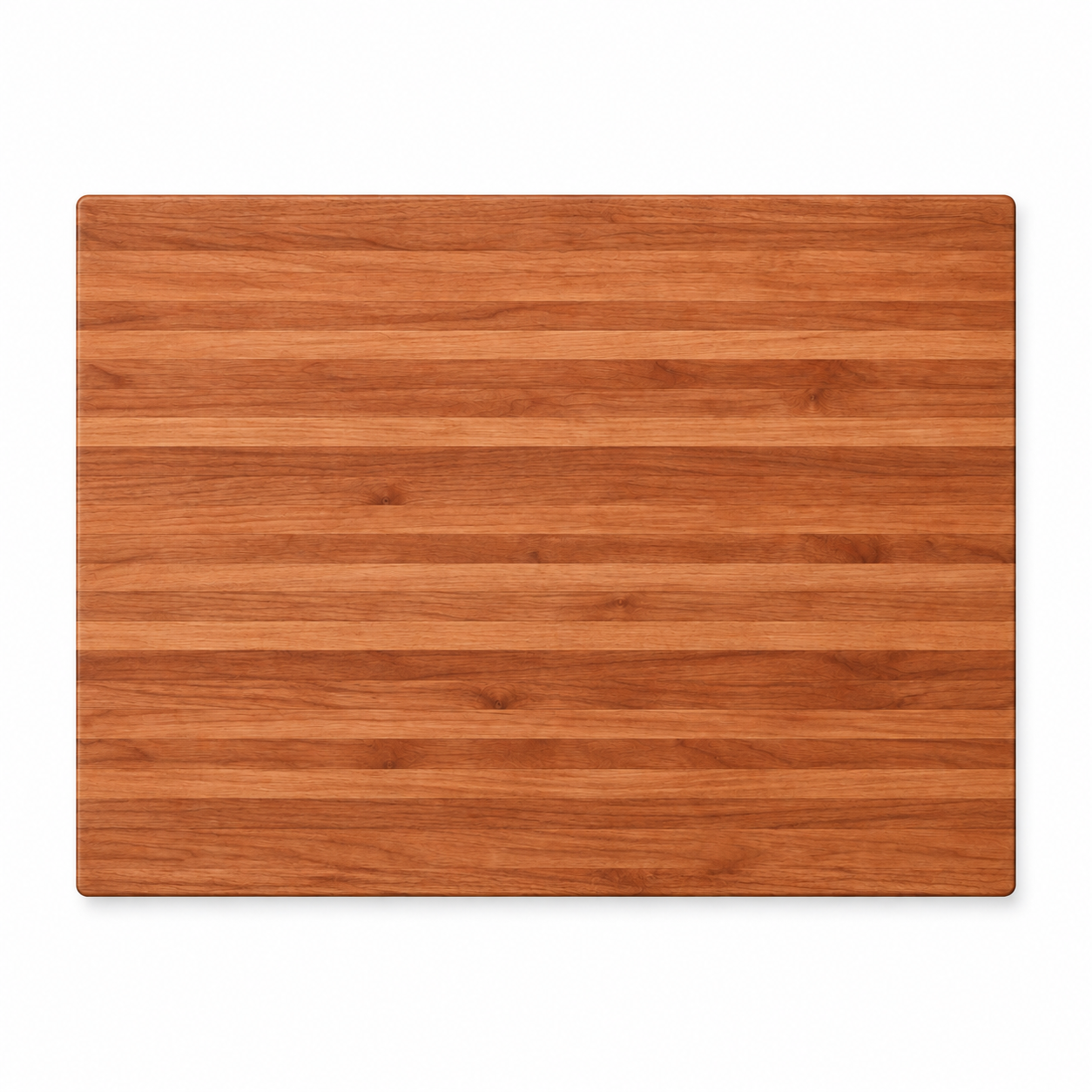 20 × 15 Cherry / Bottom Juice Groove / No Handles — top view