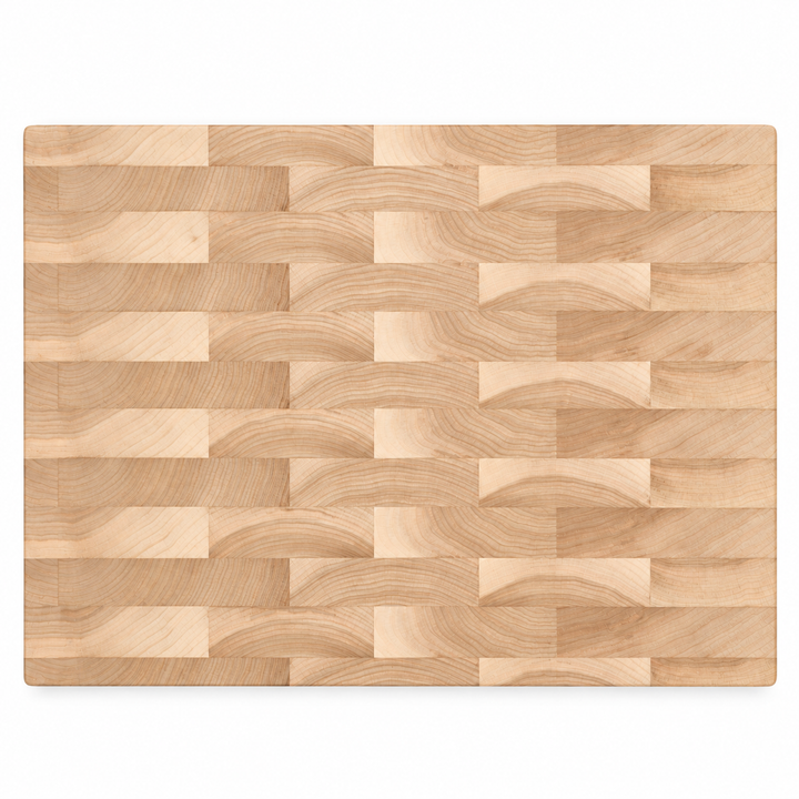 24 × 18 Maple / No Groove / No Handles — top view