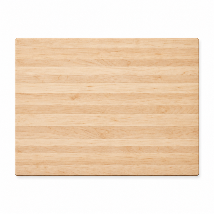 20 × 15 Maple / No Groove / No Handles — top view