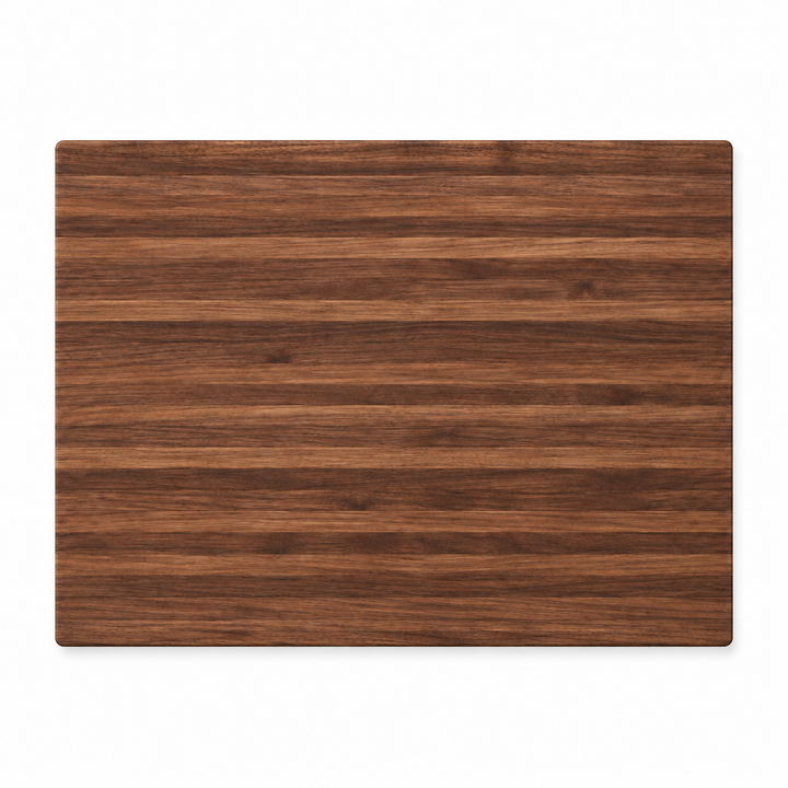 20 × 15 Walnut / No Groove / No Handles — top view