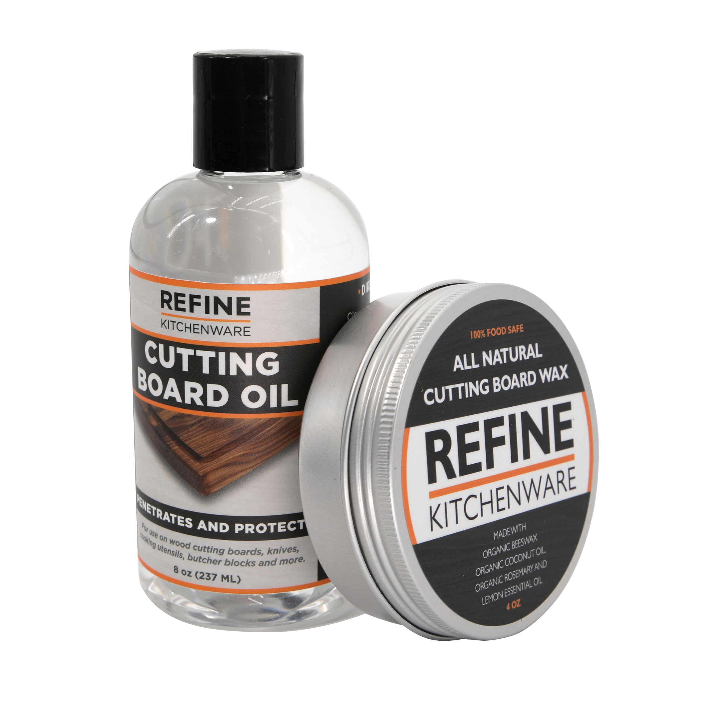Refine 4 oz Board Wax and 8 oz Board Oil together