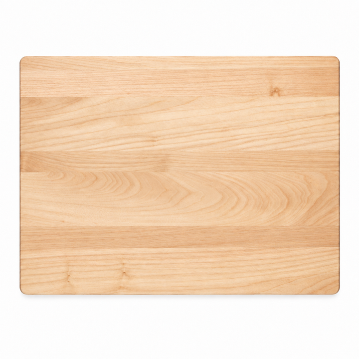 24 × 18 Maple / No Groove / No Handles — top view