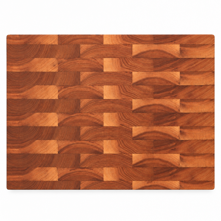 24 × 18 Cherry / No Groove / No Handles — top view